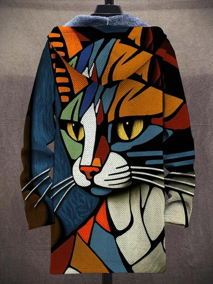 Sophie - Luxury, artistically inspired zip-up hoodie