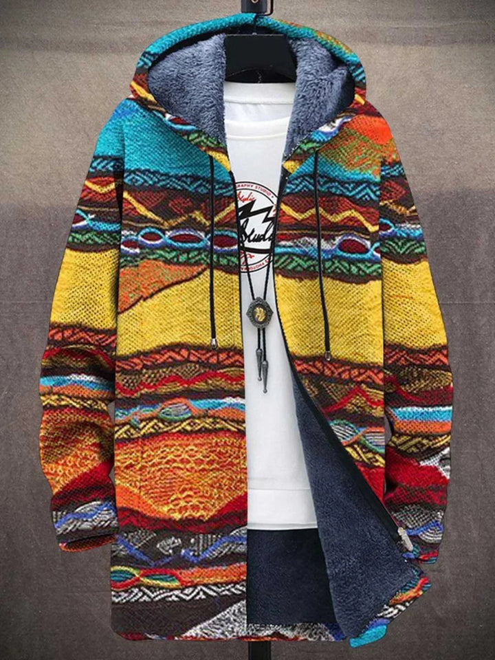 Sophie - Luxury, artistically inspired zip-up hoodie